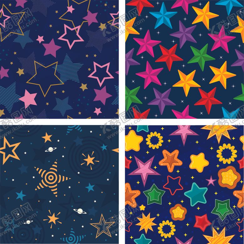 编号：92754504141436231320【酷图网】源文件下载-星星图案