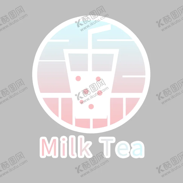 编号：80835504180204401224【酷图网】源文件下载-手绘奶茶标志