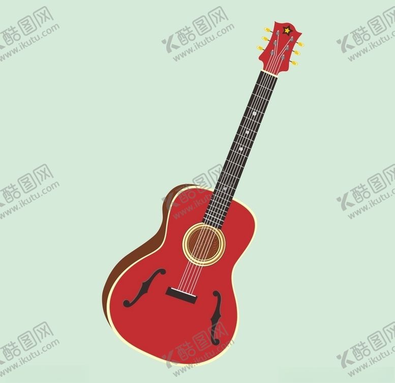 编号：53493110181844122347【酷图网】源文件下载-吉他