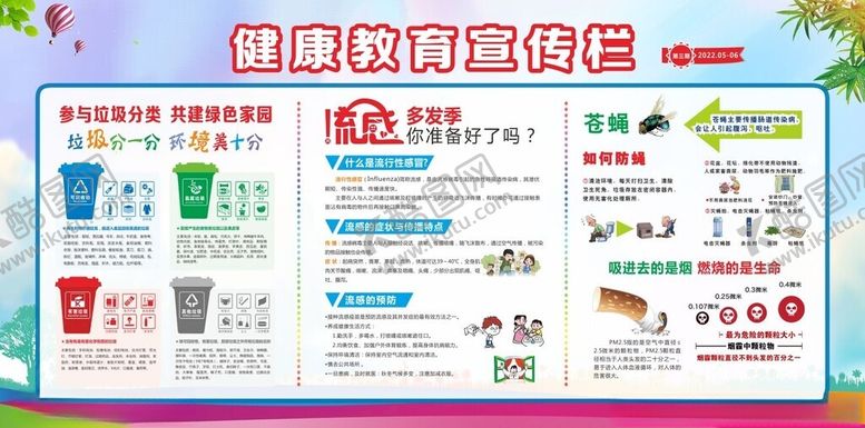 编号：72647305091606415909【酷图网】源文件下载-健康教育宣传栏