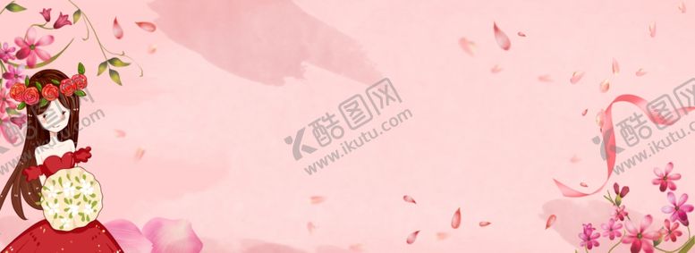 编号：98290009201010198505【酷图网】源文件下载-妇女节背景