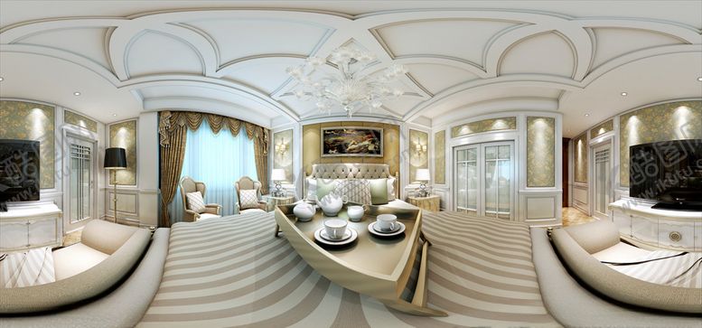 编号：20520509210658334920【酷图网】源文件下载-欧式卧室