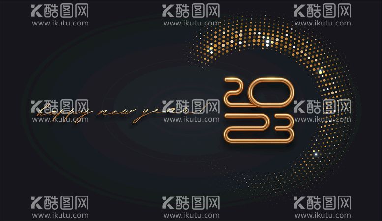 编号：56439810081553270139【酷图网】源文件下载-2023新年派对海报活动背景