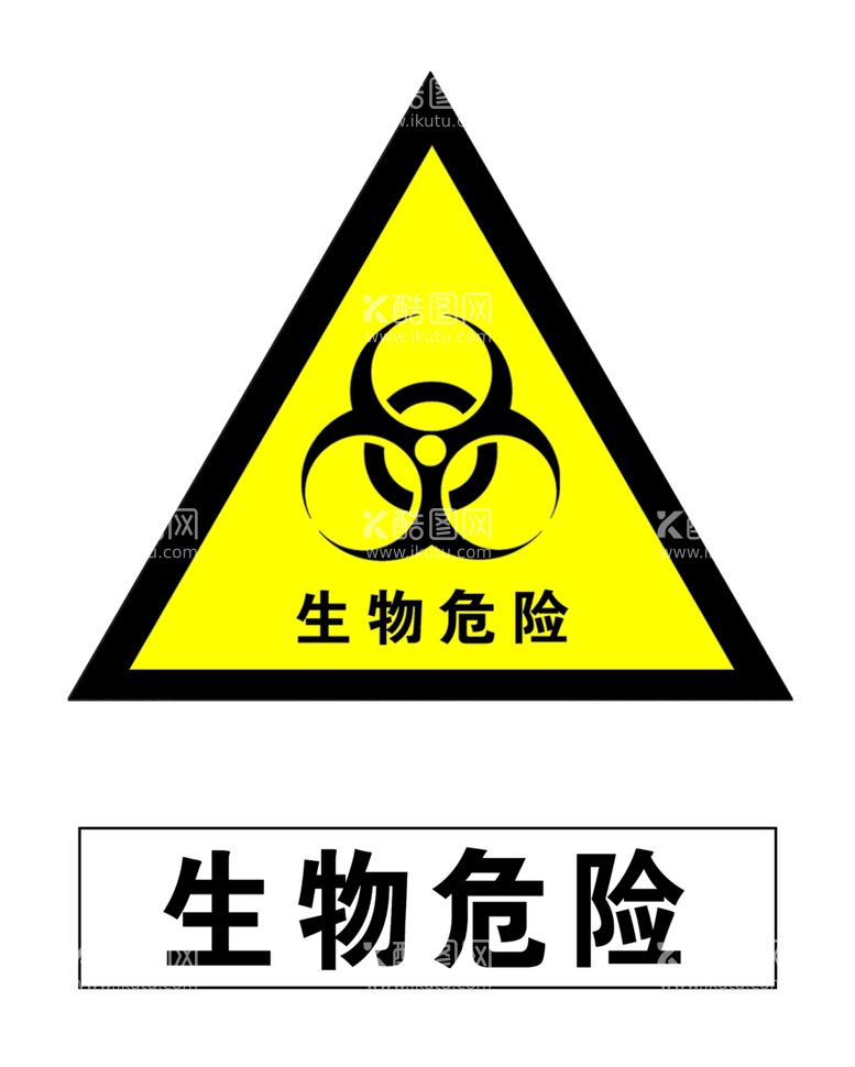 编号：71918612202232431563【酷图网】源文件下载-生物危险安全标识