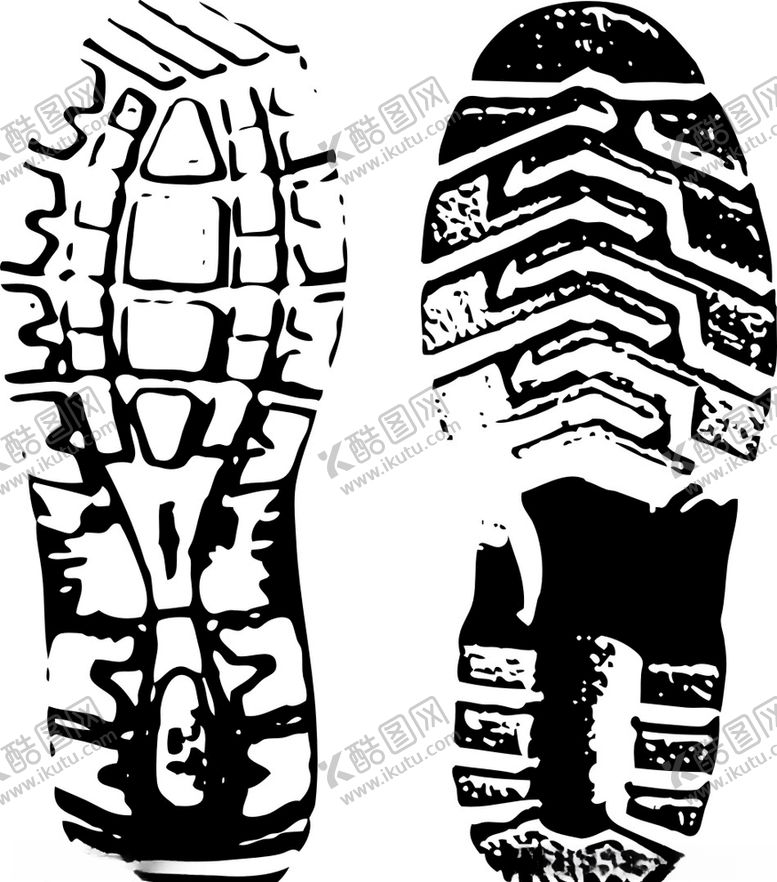 编号：30577910151058228497【酷图网】源文件下载-鞋印