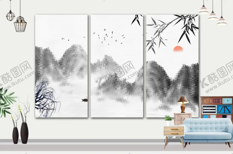 编号：43569404210646011713【酷图网】源文件下载-山水画