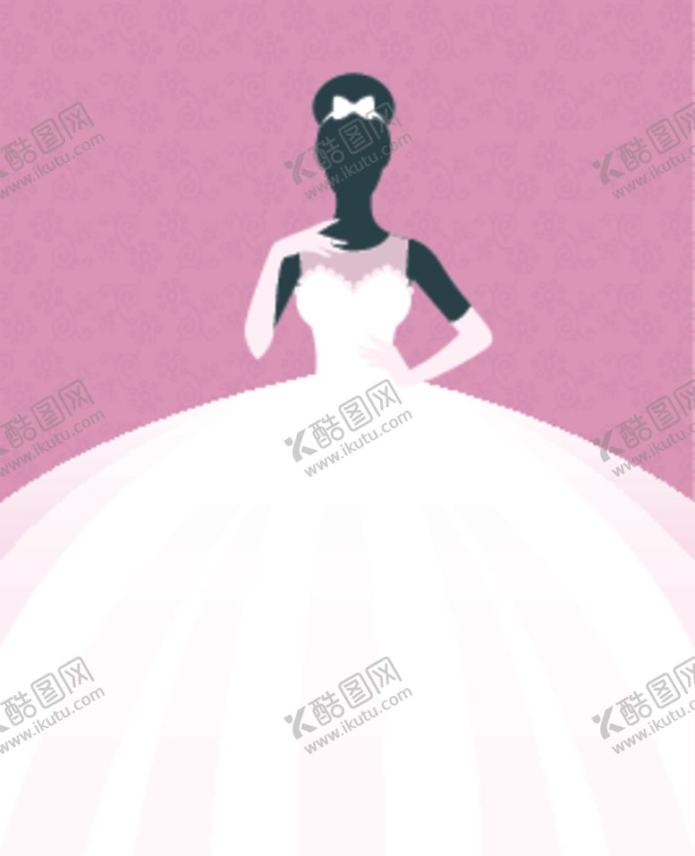 编号：18069909091046395224【酷图网】源文件下载-婚庆人物剪影