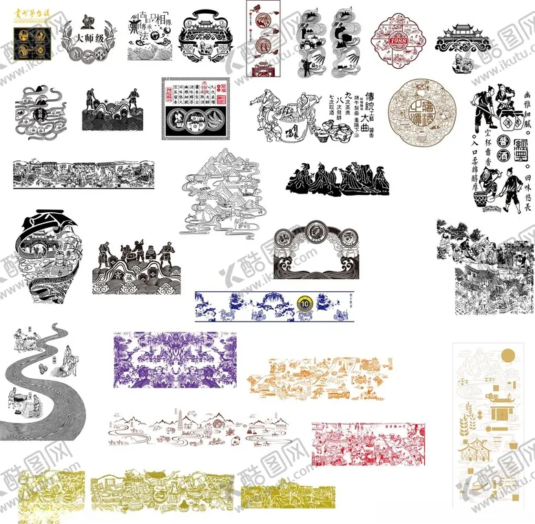 编号：95405402192343408535【酷图网】源文件下载-大面积酿酒图全