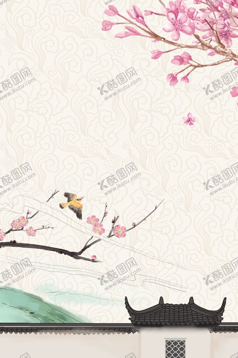 编号：94408510191901118671【酷图网】源文件下载-水墨梅花