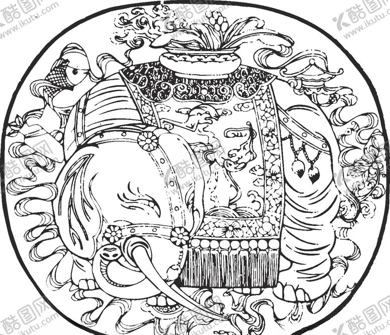 编号：35923205160653124391【酷图网】源文件下载-镂空花图案