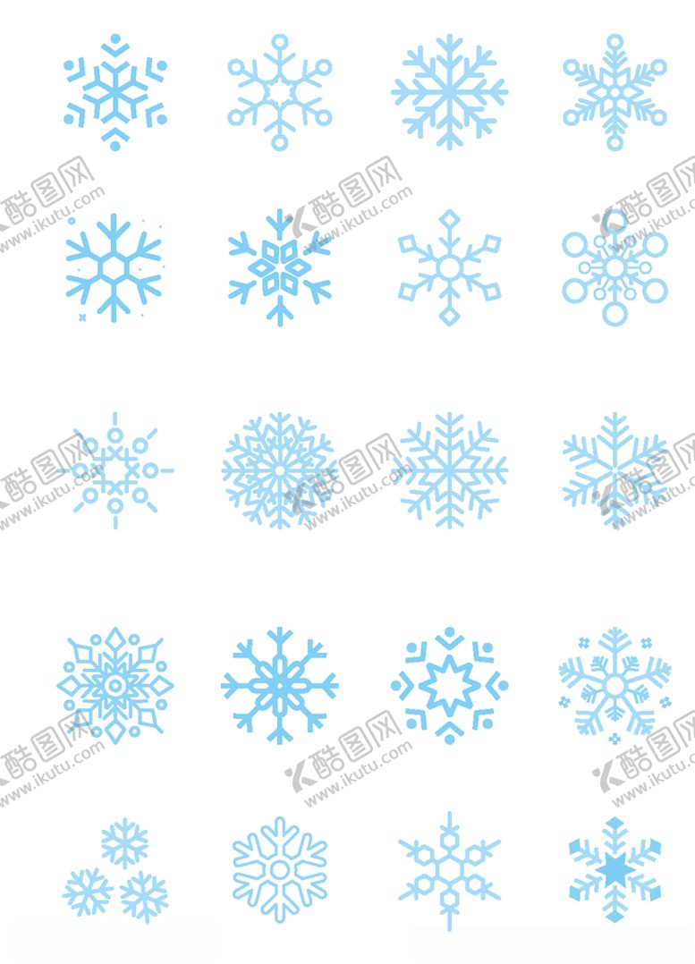 编号：99241805121531282187【酷图网】源文件下载-雪花