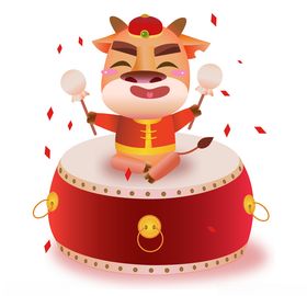 卡通牛