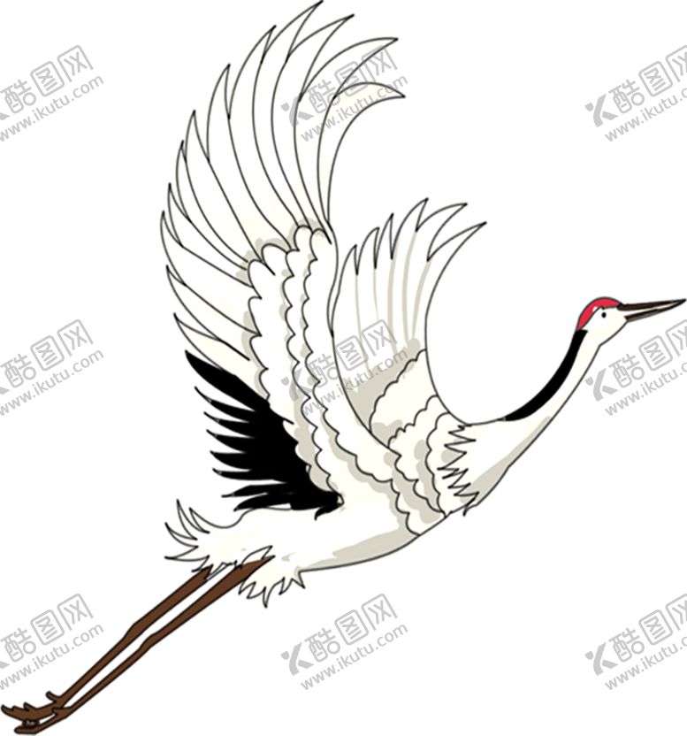 编号：35656504170731522149【酷图网】源文件下载-仙鹤复古丹顶鹤背景海报素材