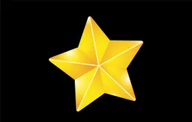 星星矢量图片