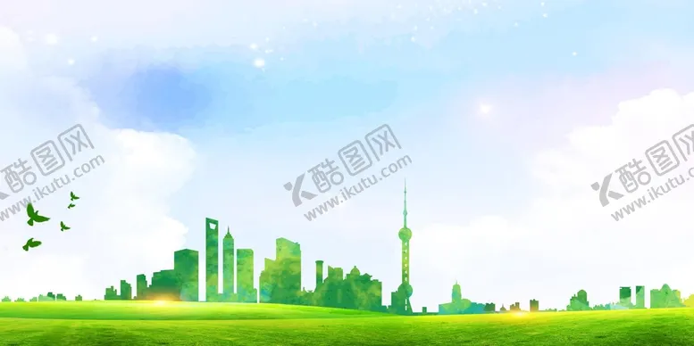 编号：76512309280259048705【酷图网】源文件下载-绿色生态背景