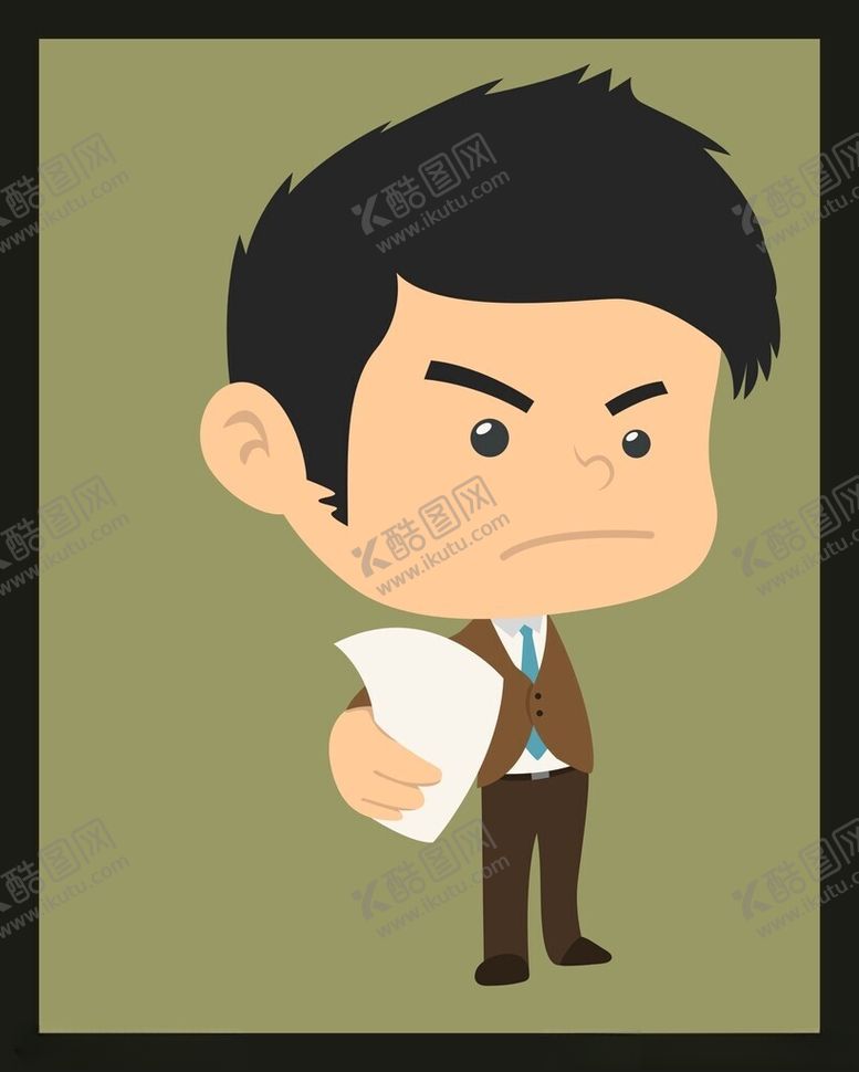 编号：44897101140443452410【酷图网】源文件下载-手绘商务人物
