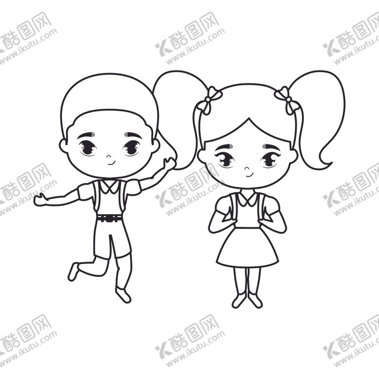 编号：82491009250713443687【酷图网】源文件下载-矢量人物素材