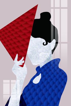 北欧风简约抽象艺术装饰画