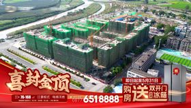 地产项目封顶视频框