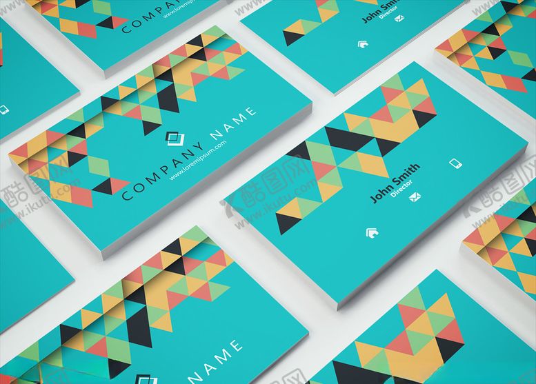 编号：10152809152048005118【酷图网】源文件下载-矢量名片模板