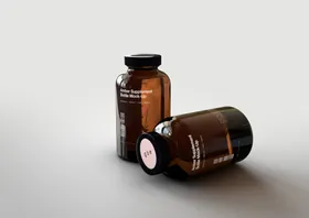 玻璃瓶子样机