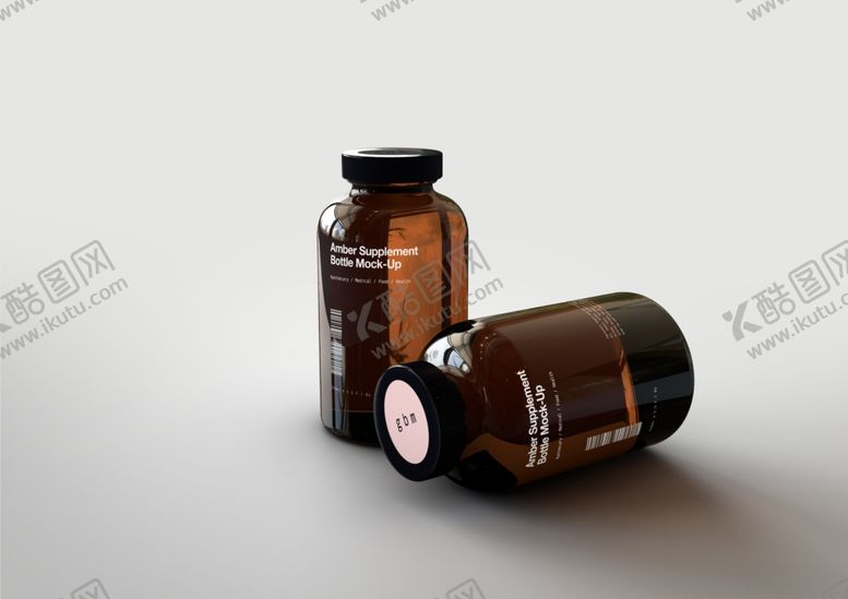 编号：11115409300108546103【酷图网】源文件下载-玻璃瓶子样机