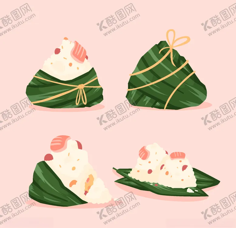 编号：32599304062327456898【酷图网】源文件下载-卡通粽子