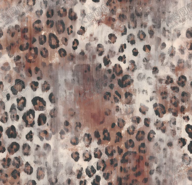 编号：66450204160036385089【酷图网】源文件下载-豹纹印花