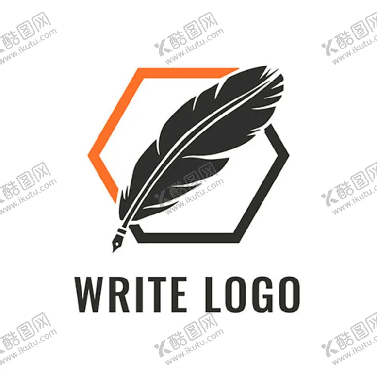 编号：81420909291428401325【酷图网】源文件下载-羽毛笔LOGO 
