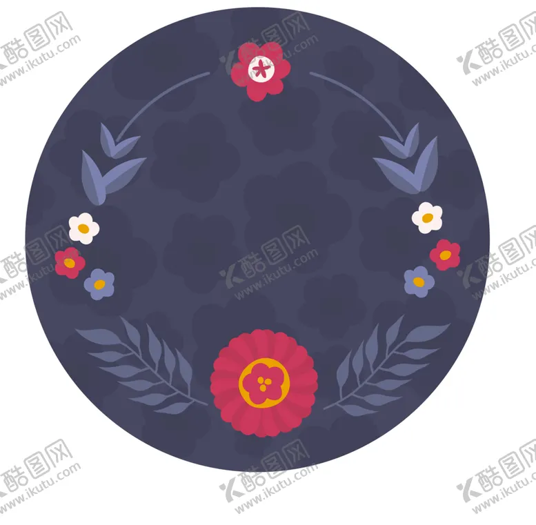 编号：28982001261934508938【酷图网】源文件下载-花朵标签免抠图