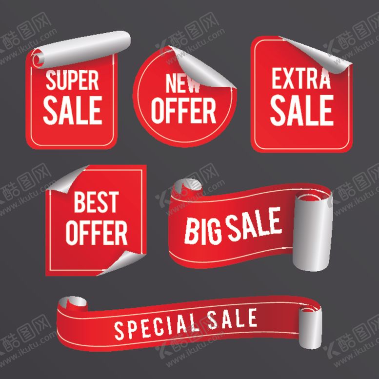 编号：45794910042156533052【酷图网】源文件下载-促销标签
