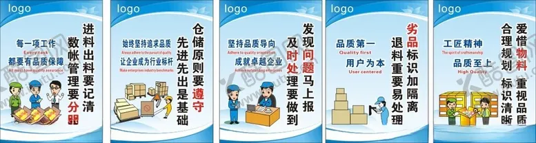 编号：57948406292342524047【酷图网】源文件下载-企业车间质量保障宣传