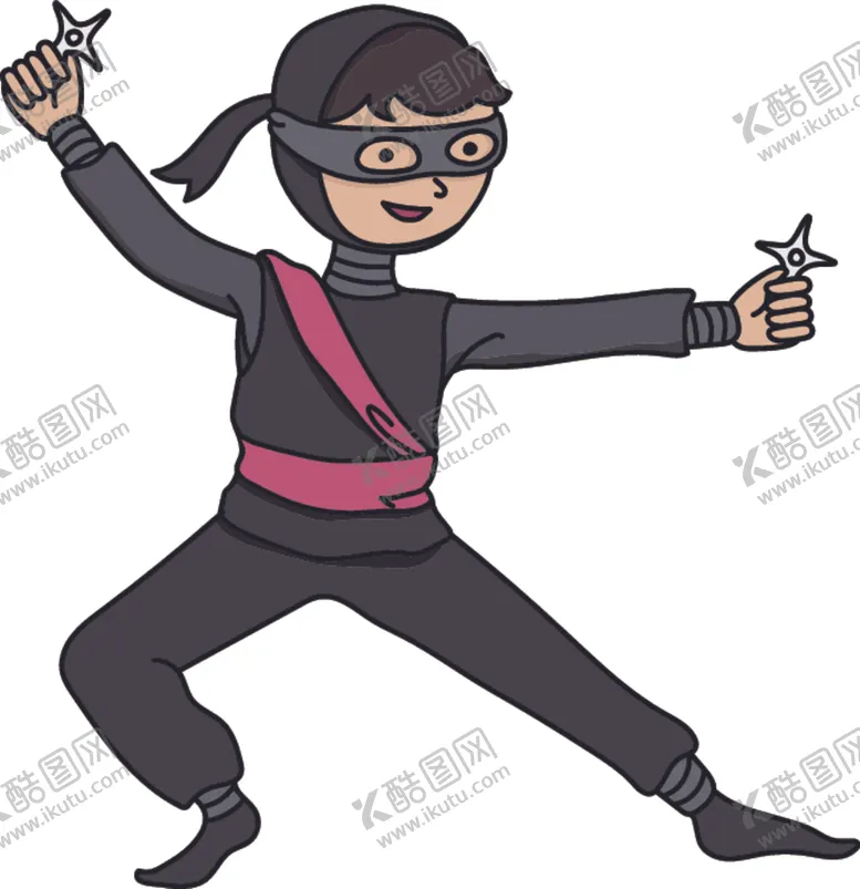 编号：36750806262119571700【酷图网】源文件下载-卡通忍者