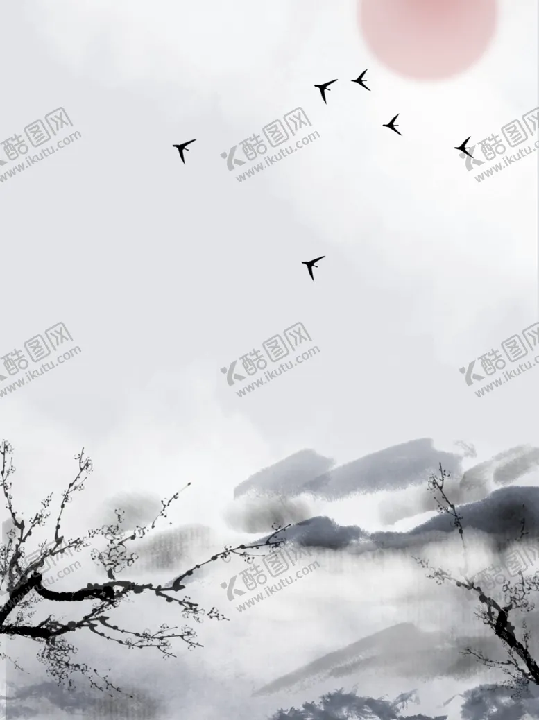 编号：91986112130411131985【酷图网】源文件下载-水墨画图片山水风景中国风