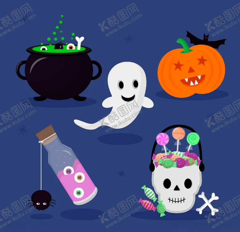 编号：74687703251307268990【酷图网】源文件下载-万圣节元素