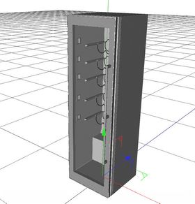 C4D模型冰箱