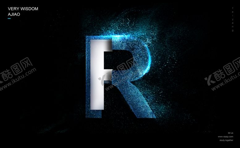 编号：28676409202027337574【酷图网】源文件下载-星辰炫酷发光字