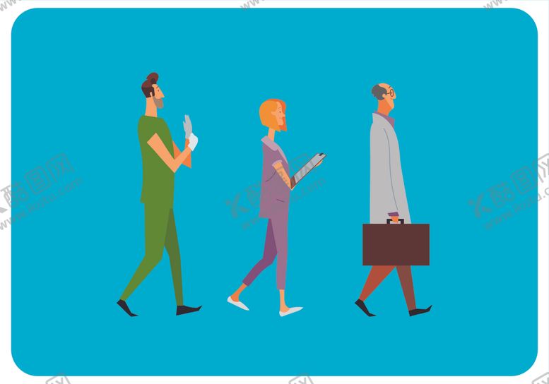 编号：45556409210526312751【酷图网】源文件下载-矢量人物景素材