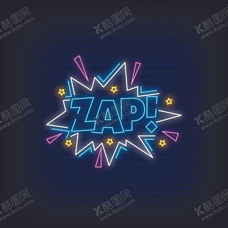 编号：82505609201857582437【酷图网】源文件下载-商业娱乐霓虹灯LOGO图片