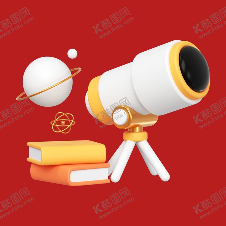 编号：30359201190429224664【酷图网】源文件下载-卡通望远镜