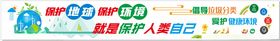 保护环境文化墙