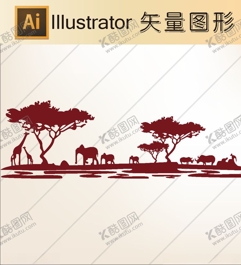 编号：48192206271441053209【酷图网】源文件下载-花草剪纸山水剪纸山水画