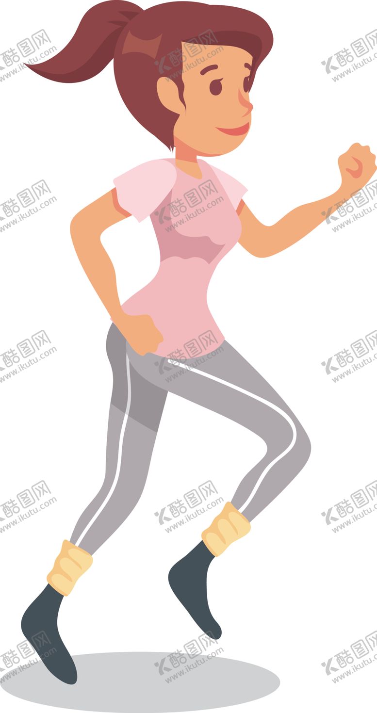 编号：14292209252329159914【酷图网】源文件下载-奔跑的人