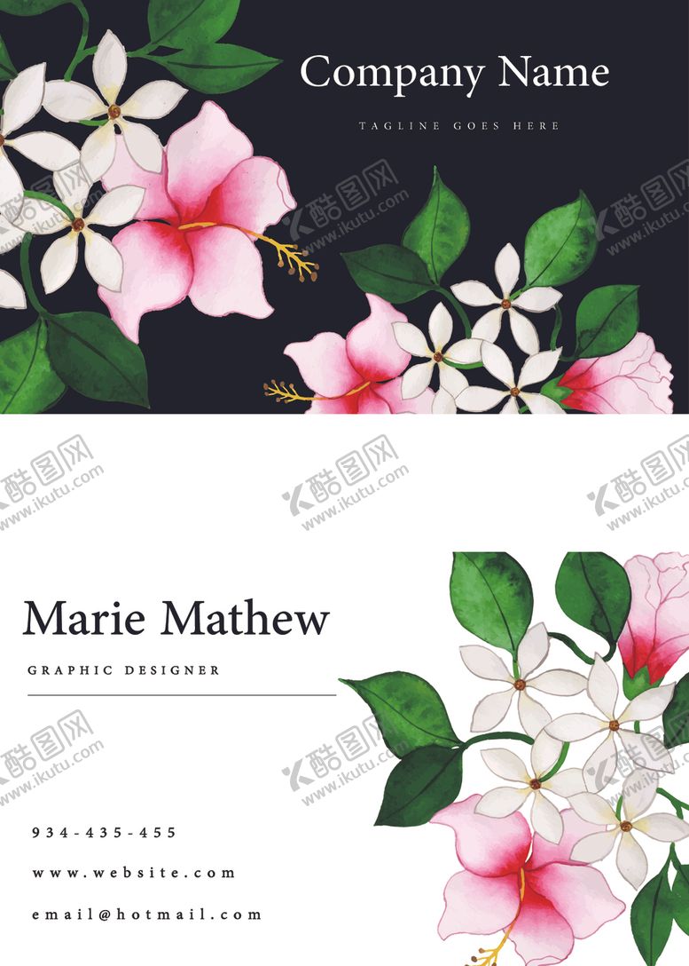 编号：45463809260114313460【酷图网】源文件下载-矢量名片模板