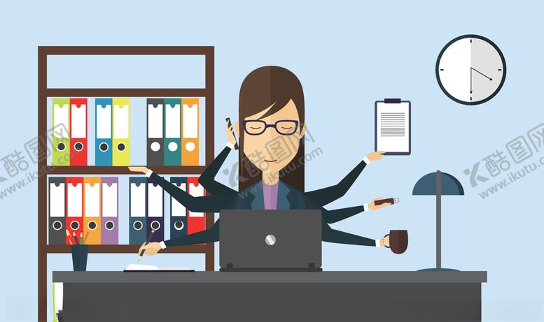 编号：47831911010913574438【酷图网】源文件下载-忙碌工作