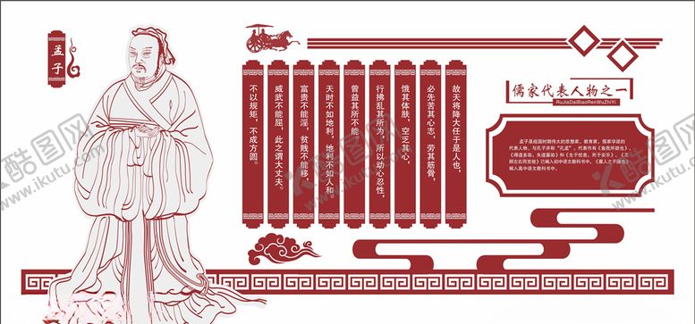 编号：85544006281243148736【酷图网】源文件下载-传统文化孟子