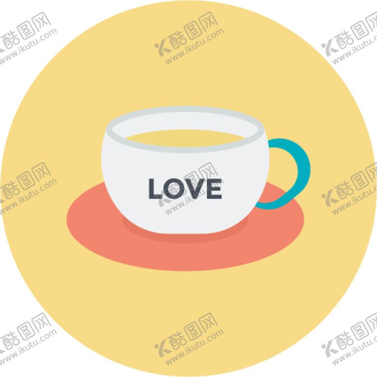 编号：74504007140024199658【酷图网】源文件下载-爱情咖啡图标