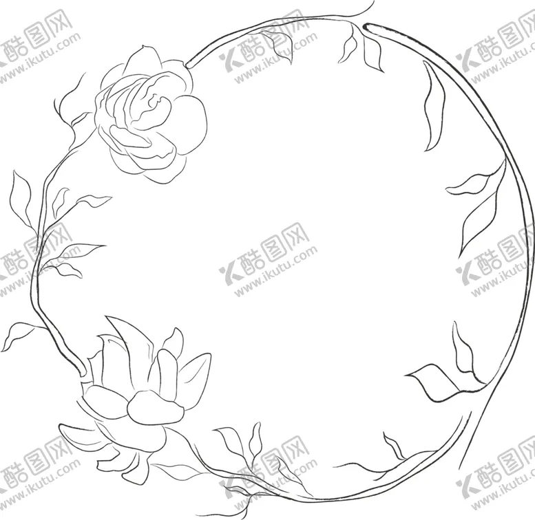 编号：36284105022100515632【酷图网】源文件下载-森系边框
