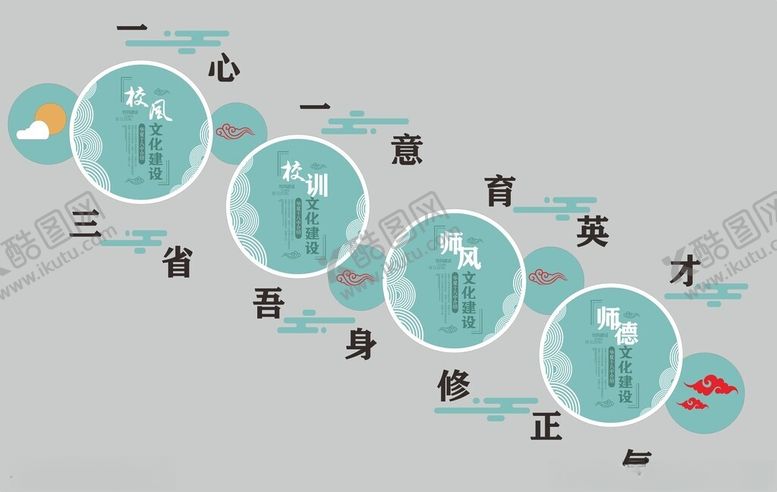 编号：72164802170913294037【酷图网】源文件下载-校园文化墙