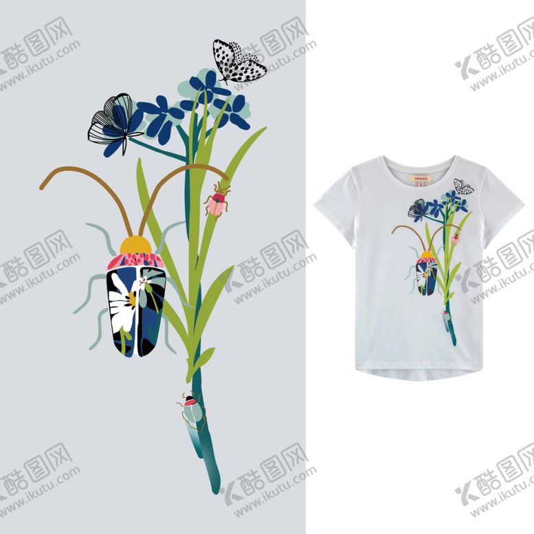 编号：19975110310001399475【酷图网】源文件下载-兰花女装图案